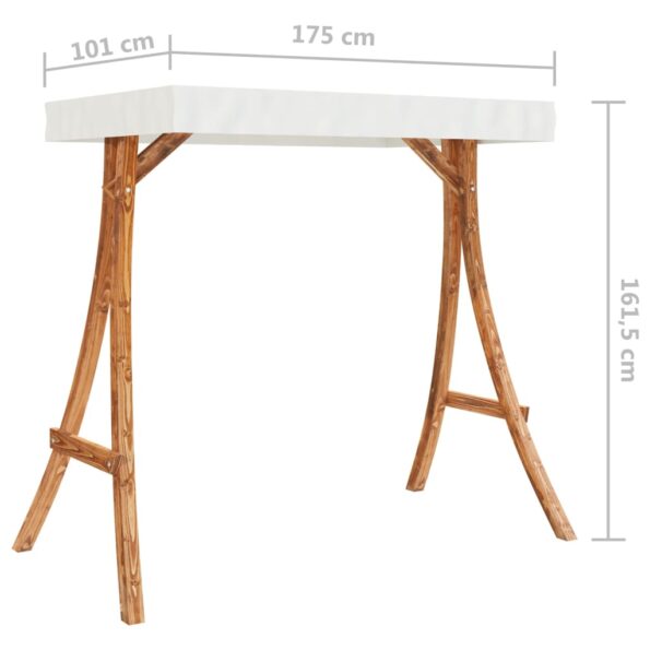 VXL8720286167281_g_en_hd_4.jpg vidaXL Rám hojdačky+krémová strieška, ohýbaný masív, tíkový povrch – Obrázok 6