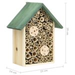 vidaXL Hotely pre hmyz 2 ks 23x14x29 cm masívne jedľové drevo – Obrázok 7
