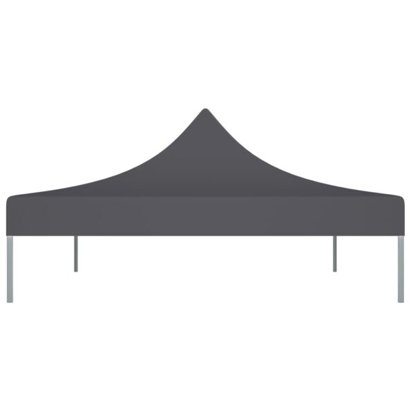 vidaXL Strecha na párty stan 4x3 m, antracitová 270 g/m² – Obrázok 4