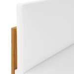 vidaXL 6-dielna záhradná sedacia súprava+podložky, krémová, akácia – Obrázok 9