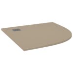 vidaXL Sprchová vanička SMC hnedá 90x90 cm – Obrázok 2