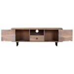 vidaXL TV skrinka 118x30x40 cm masívne akáciové drevo – Obrázok 6