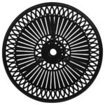 vidaXL 3-dielna bistro súprava liaty hliník čierna – Obrázok 7