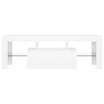 vidaXL TV skrinka s LED svetlami biela 120x35x40 cm – Obrázok 10