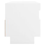vidaXL TV skrinka s LED svetlami biela 100x35x40 cm – Obrázok 11