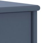 vidaXL Nočný stolík bledosivý 35x30x40 cm borovicový masív – Obrázok 5