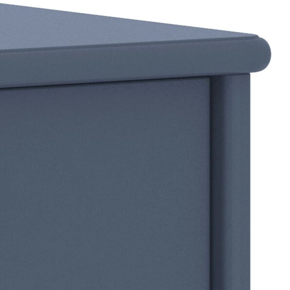 vidaXL Nočný stolík bledosivý 35x30x40 cm borovicový masív – Obrázok 5