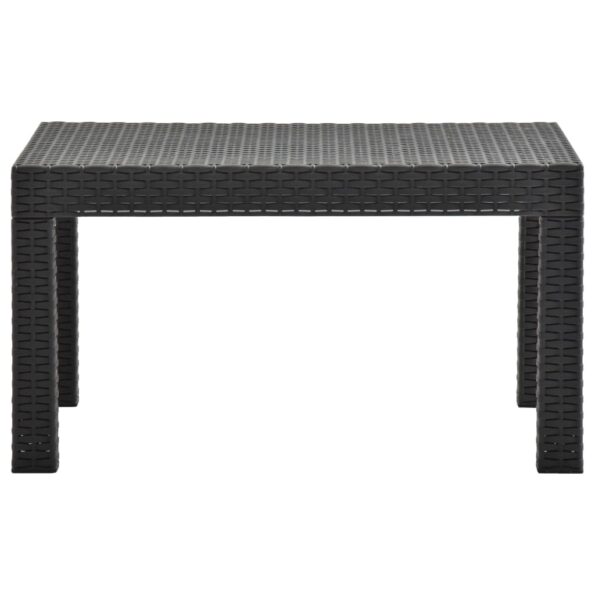VXL8720286231173_g_en_hd_2.jpg vidaXL Záhradný stôl, antracitový 58x58x41 cm, PP ratan – Obrázok 3