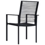 vidaXL 9-dielna záhradná jedálenská súprava – Obrázok 6