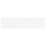 vidaXL Prídavné police 4 ks, biele 40x10x1,5 cm, drevotrieska – Obrázok 4