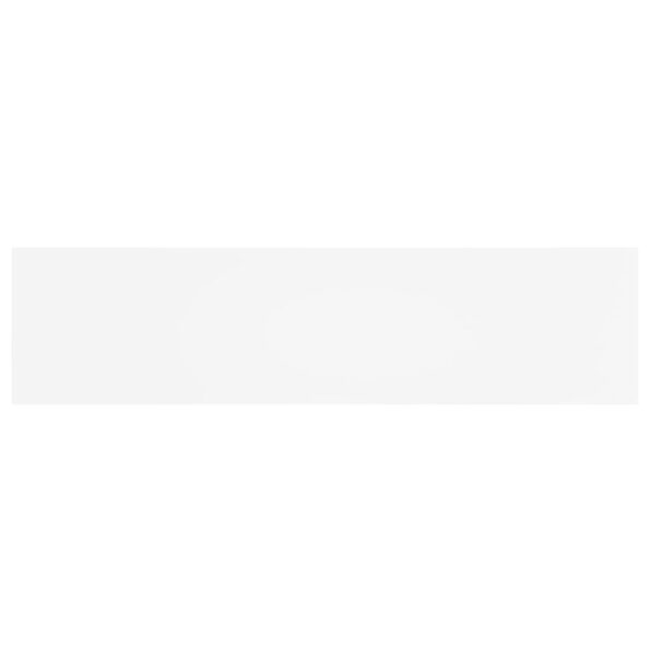 vidaXL Prídavné police 4 ks, biele 40x10x1,5 cm, drevotrieska – Obrázok 4