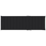 vidaXL 2-miestne ležadlo s podložkou bambus – Obrázok 11