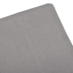 vidaXL Záhradné ležadlo s podložkou plastové antracitové – Obrázok 8