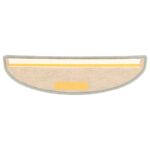 vidaXL Samolepiace nášľapy na schody vzhľad sisal 15 ks 65x21x4cm sivé – Obrázok 6