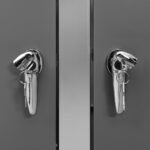 vidaXL Ohrada na 2 odpadkové koše 138x77,5x115,5 cm nehrdzavejúca oceľ – Obrázok 5