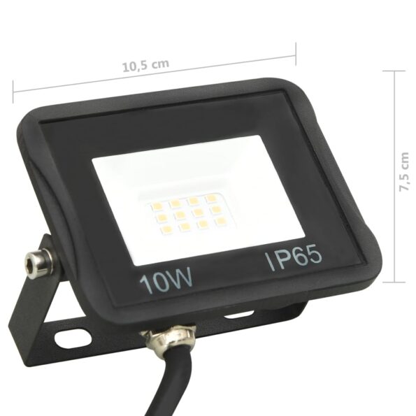 vidaXL LED reflektor 10 W teplé biele svetlo – Obrázok 10