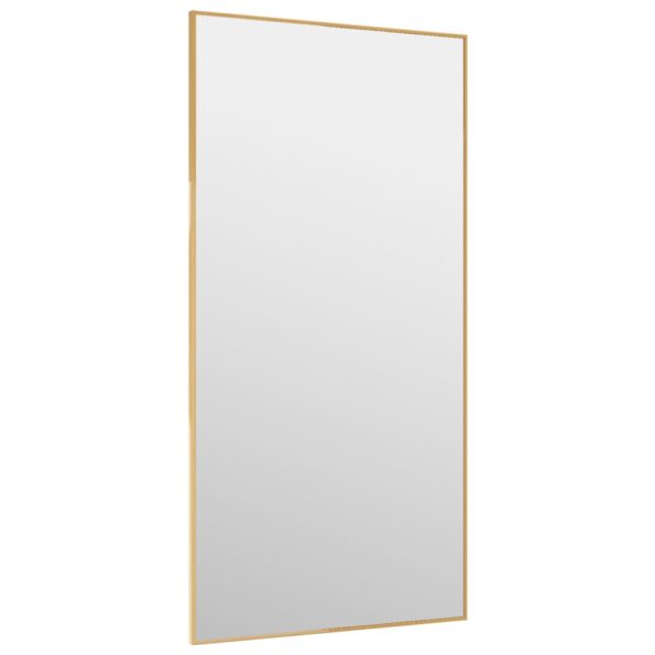 VXL8720286344972_g_en_hd_1.jpg vidaXL Zrkadlo na dvere zlaté 40x80 cm sklo a hliník – Obrázok 3