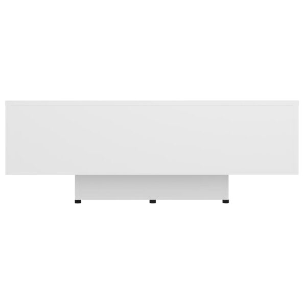 vidaXL Konferenčný stolík, biely 85x55x31 cm, drevotrieska – Obrázok 4