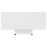 vidaXL Konferenčný stolík, biely 85x55x31 cm, drevotrieska – Obrázok 5