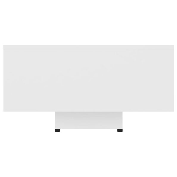vidaXL Konferenčný stolík, biely 85x55x31 cm, drevotrieska – Obrázok 5