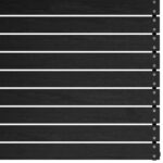 vidaXL 3-dielna záhradná sedacia súprava čierna masívna borovica – Obrázok 5