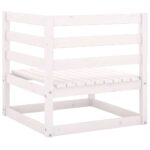 vidaXL Záhradná rohová pohovka, antracitové podložky, borovicový masív – Obrázok 4