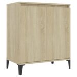 vidaXL Komoda, dub sonoma 60x35x70 cm, kompozitné drevo – Obrázok 2