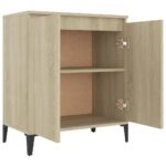 vidaXL Komoda, dub sonoma 60x35x70 cm, kompozitné drevo – Obrázok 4
