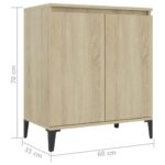 vidaXL Komoda, dub sonoma 60x35x70 cm, kompozitné drevo – Obrázok 7
