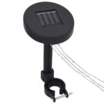 vidaXL Altánok s LED reťazou 3x3 m, sivohnedý – Obrázok 7