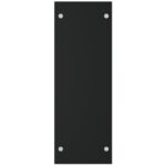 vidaXL Stojan na palivové drevo čierny 40x35x100 cm tvrdené sklo – Obrázok 4