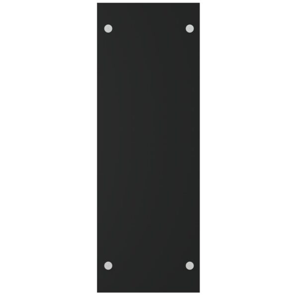 vidaXL Stojan na palivové drevo čierny 40x35x100 cm tvrdené sklo – Obrázok 4