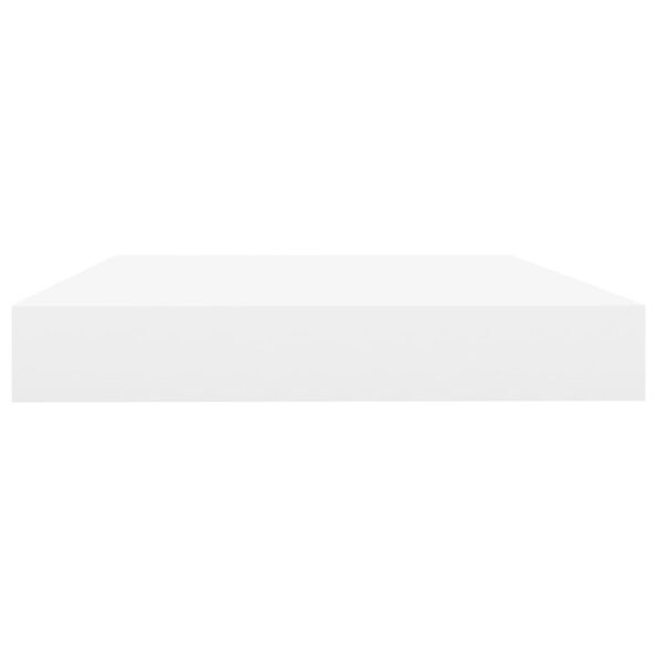 vidaXL Plávajúca nástenná polica dub a biela 40x23x3,8 cm MDF – Obrázok 5