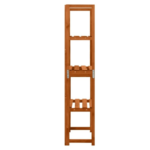 VXL8720286432259_g_en_hd_3.jpg vidaXL Mriežka na rastliny z jedľového dreva s poličkami 55x30x140 cm – Obrázok 4