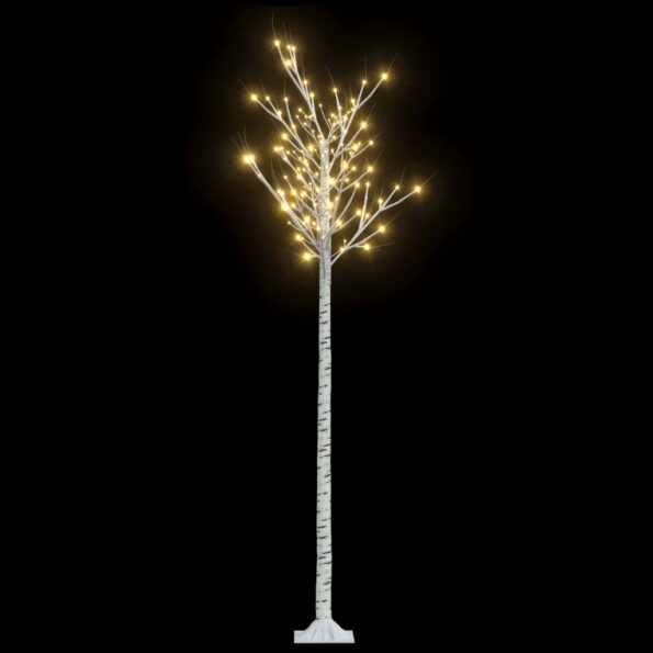VXL8720286442982_a_en_hd_1.jpg vidaXL Vianočný stromček/vŕba 200 LED 2,2 m, teplá biela, dovnútra/von – Obrázok 2