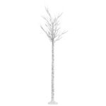 vidaXL Vianočný stromček/vŕba 200 LED 2,2 m, teplá biela, dovnútra/von – Obrázok 5