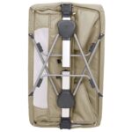 vidaXL Detská posteľ s matracom hnedosivá ľanová látka – Obrázok 9