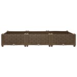 vidaXL Vyvýšený záhon 120x40x23 cm polypropylén – Obrázok 5