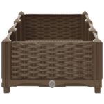 vidaXL Vyvýšený záhon 120x40x23 cm polypropylén – Obrázok 6