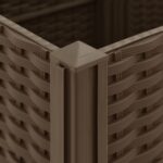 vidaXL Vyvýšený záhon 160x40x38 cm polypropylén – Obrázok 4