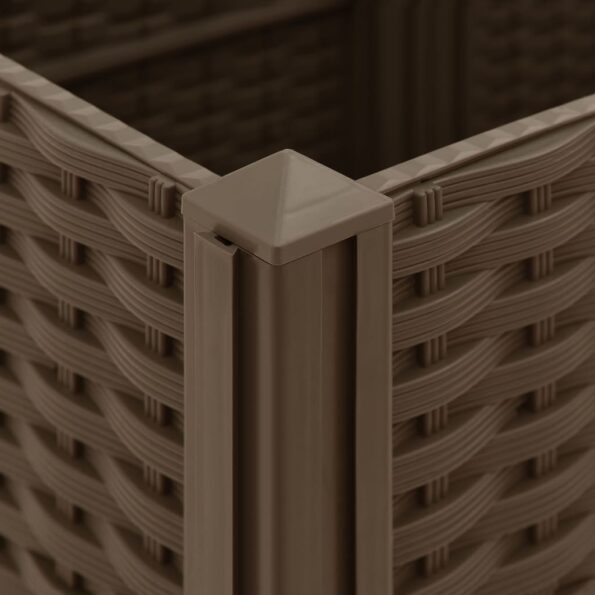 vidaXL Vyvýšený záhon 160x40x38 cm polypropylén – Obrázok 4