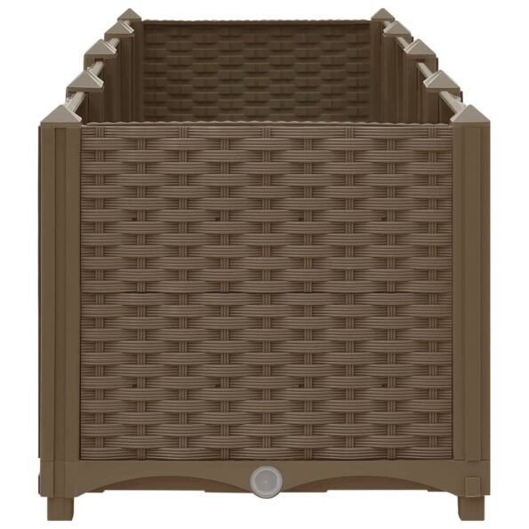 vidaXL Vyvýšený záhon 160x40x38 cm polypropylén – Obrázok 6