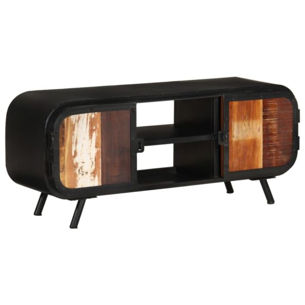 vidaXL TV skrinka 110x30x45 cm recyklovaný masív – Obrázok 12