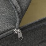 vidaXL Úložné boxy 2 ks látkové 43x34x23 cm antracitové – Obrázok 4