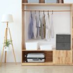 vidaXL Úložné boxy 2 ks látkové 43x34x23 cm antracitové