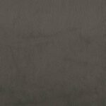 vidaXL Barové stoličky 2 ks tmavosivé zamatové – Obrázok 3