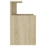 vidaXL Nočné stolíky 2 ks, dub sonoma 40x35x60 cm, kompozitné drevo – Obrázok 7