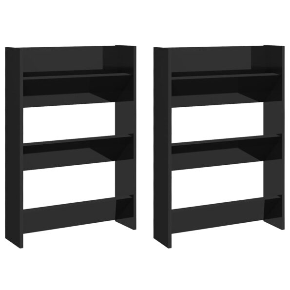 VXL8720286559758_a_en_hd_1.jpg vidaXL Nástenné skrinky na topánky 2 ks, lesklé čierne 60x18x90 cm – Obrázok 2