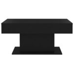 vidaXL Konferenčný stolík čierny 96x50x45 cm drevotrieska – Obrázok 4