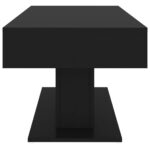 vidaXL Konferenčný stolík čierny 96x50x45 cm drevotrieska – Obrázok 5